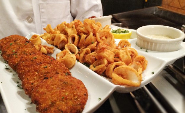 Plates_calamariFishCakes